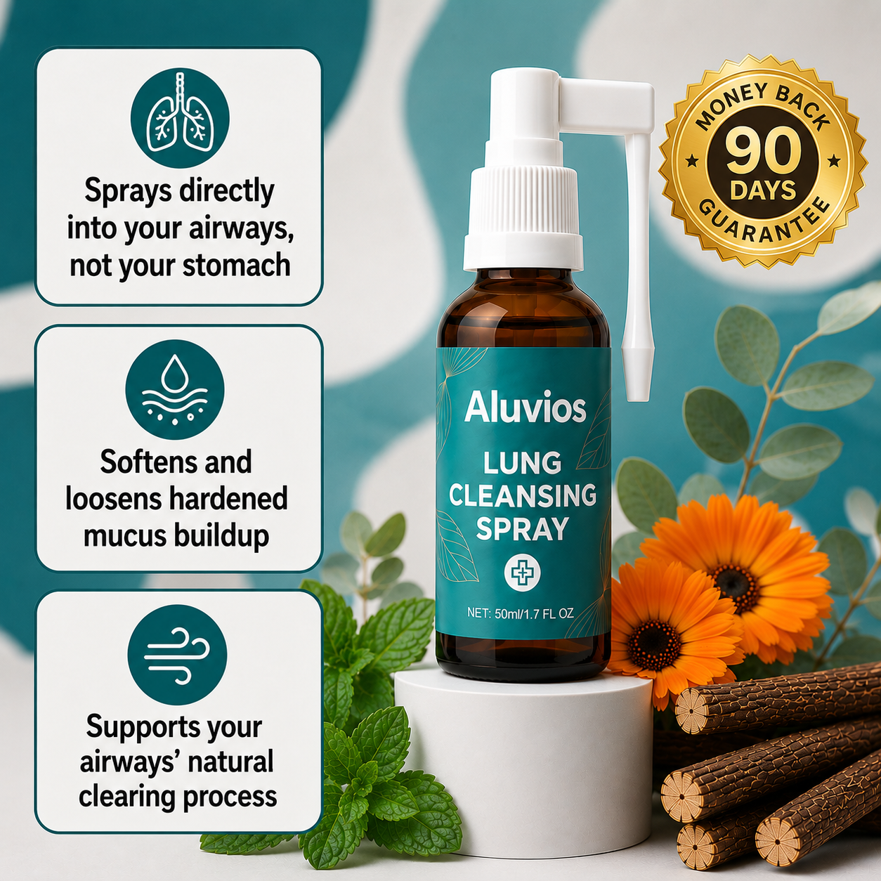 Aluvios™ Lung Cleansing Spray