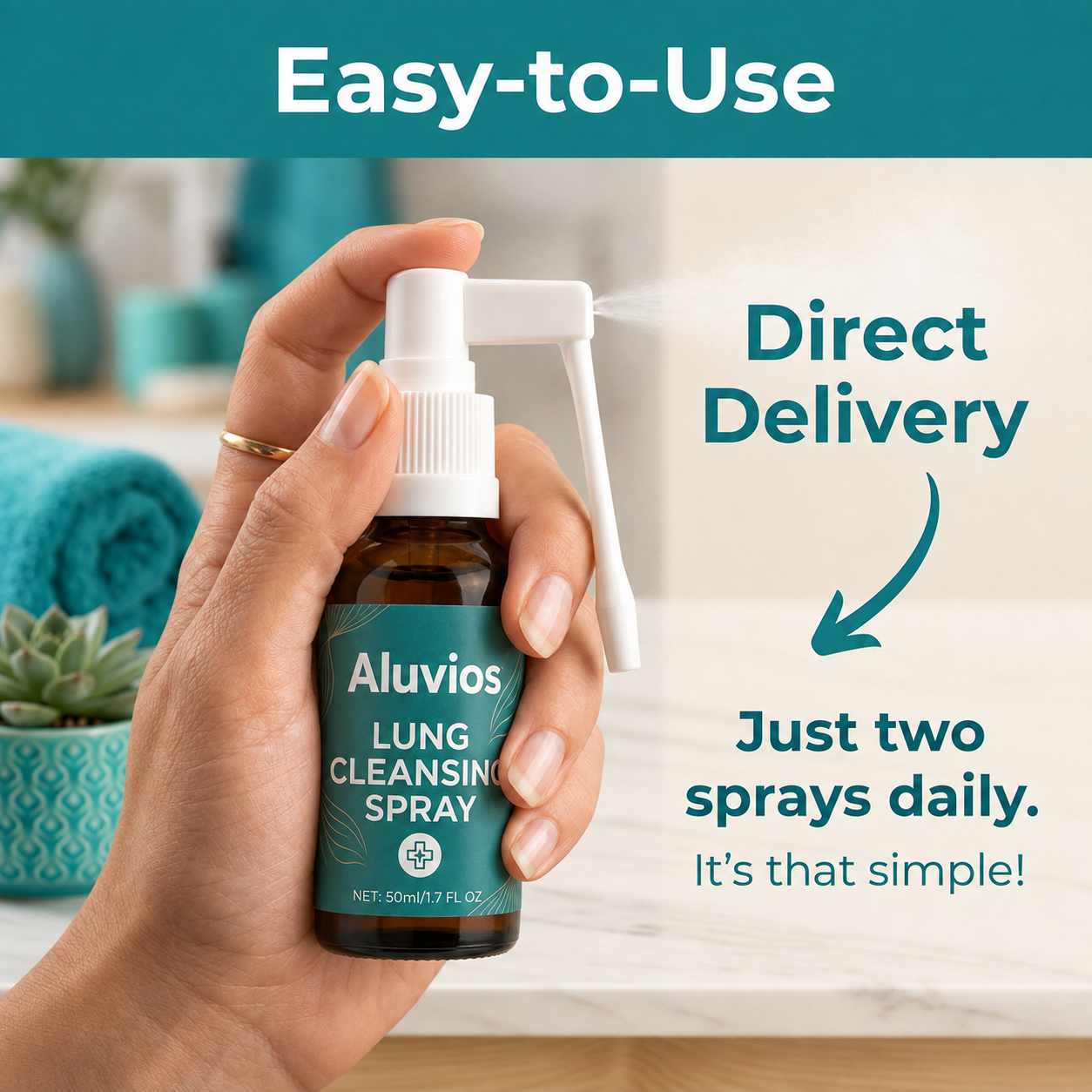 Aluvios™ Lung Cleansing Spray